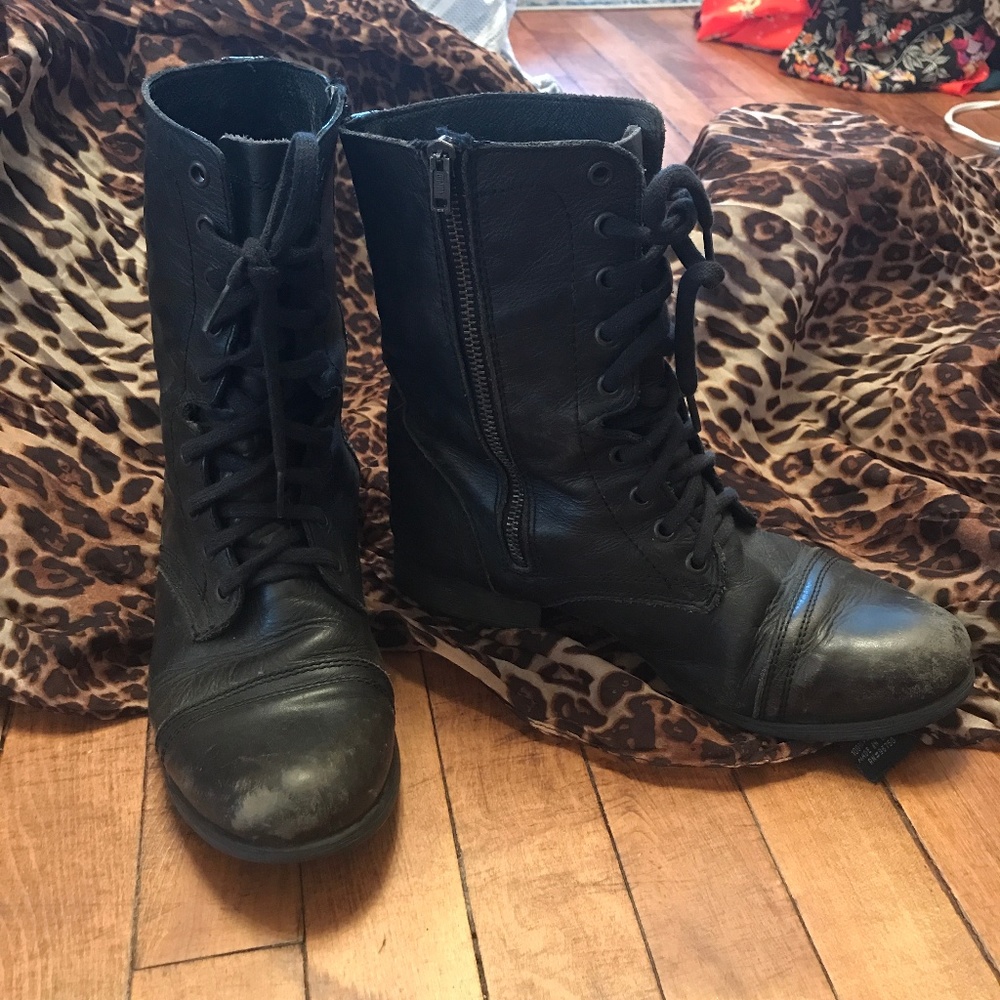 Steve Madden Troopa Combat Boots